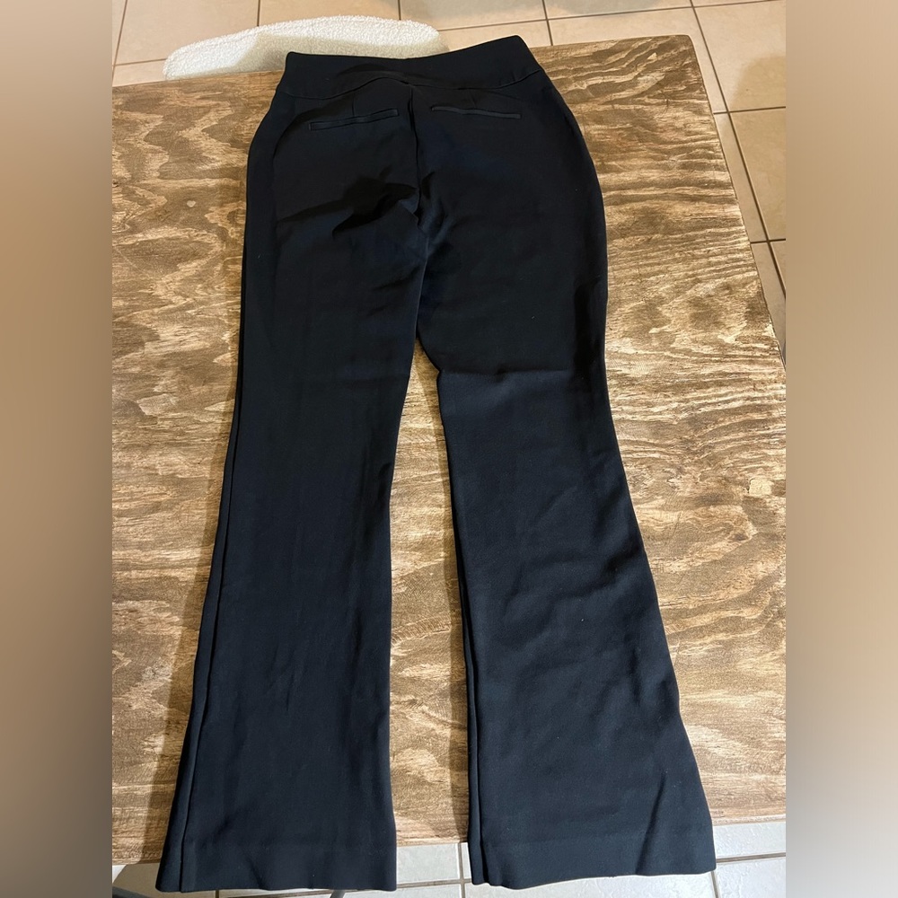 Black Flare Leg Pants Size M